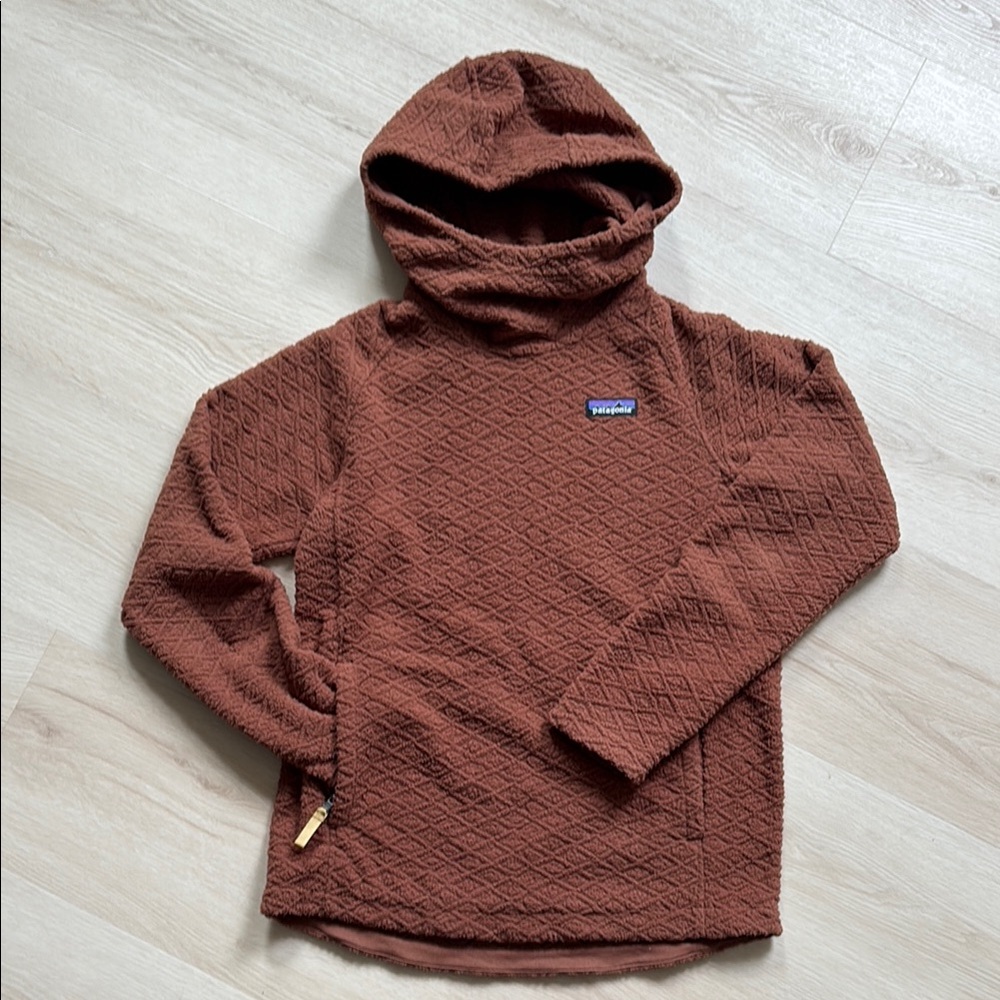Patagonia Diamond Fleece Cowl Neck Hoody Women’s